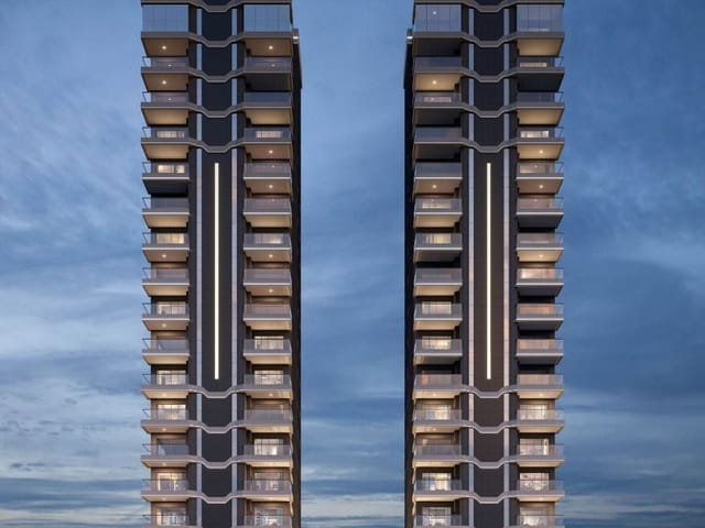 Apartamento com 228m² 4 quartos e 4 banheiros, à venda, no bairro Meia Praia em Itapema
