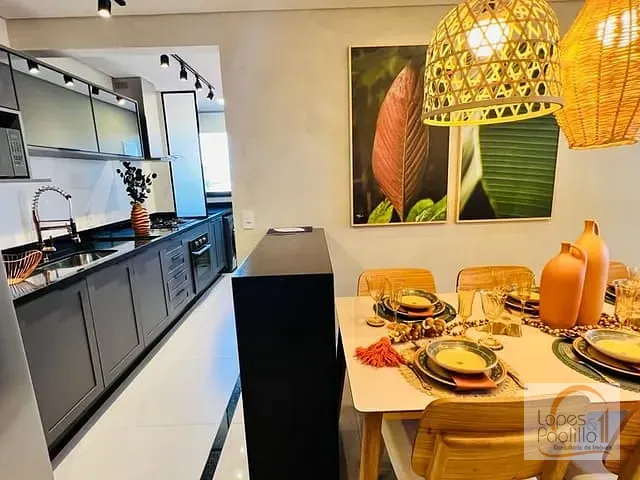Apartamento com 62m² 2 quartos e 2 banheiros, à venda, no bairro Alvinópolis em Atibaia