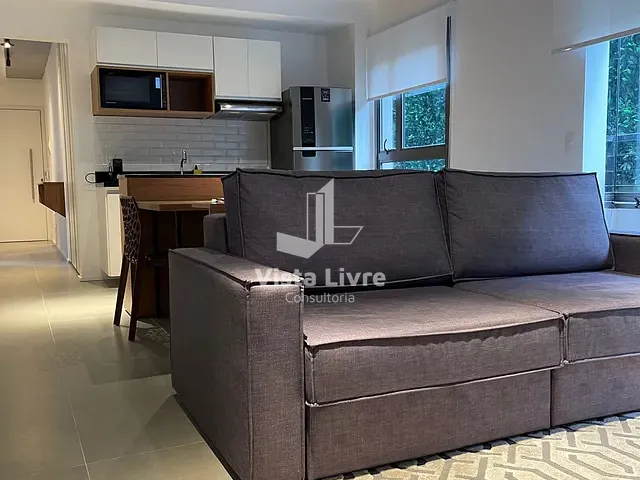 Apartamento com 48m² 1 quarto e 1 banheiro, à venda, no bairro Vila Nova Conceição em São Paulo