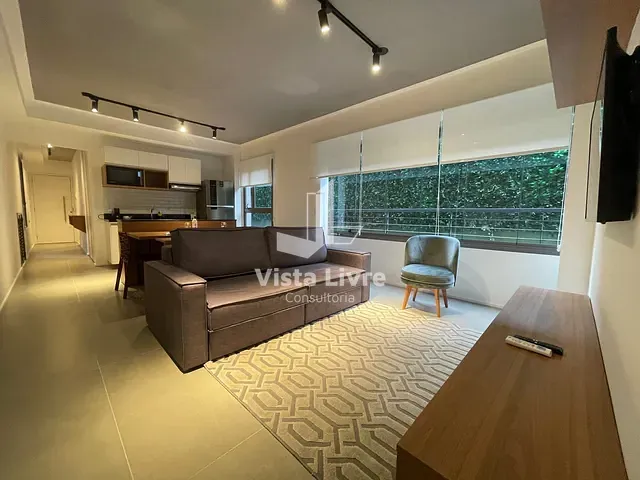 Apartamento com 48m² 1 quarto e 1 banheiro, à venda, no bairro Vila Nova Conceição em São Paulo