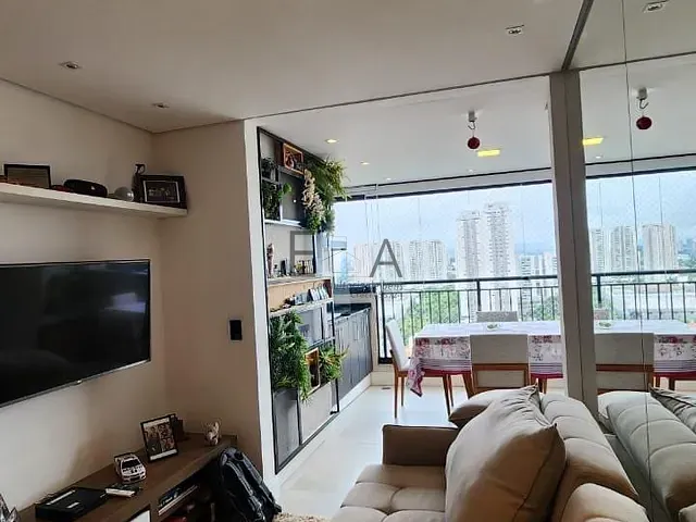 Apartamento com 67m² 2 quartos e 1 banheiro, à venda ou para alugar, no bairro Santo Amaro em São Paulo