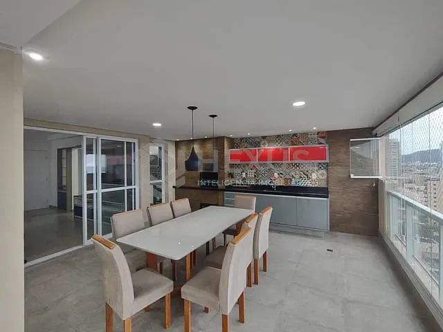 Apartamento com 150m² 3 quartos e 2 banheiros, à venda, no bairro Enseada em Guarujá