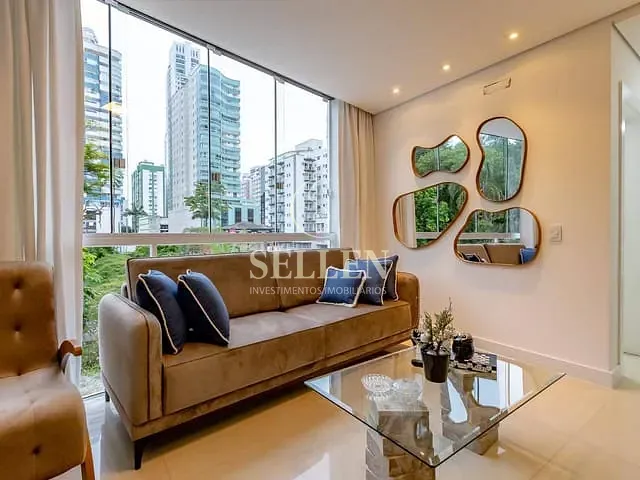 Apartamento com 160m² 3 quartos e 2 banheiros, para alugar, no bairro Centro em Balneário Camboriú