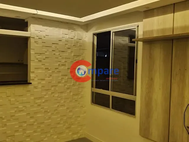 Apartamento com 48m² 2 quartos e 1 banheiro, à venda, no bairro Água Chata em Guarulhos
