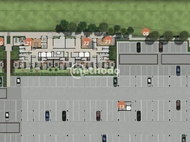 Apartamento com 45m² 2 quartos e 1 banheiro, à venda, no bairro Mansões Santo Antônio em Campinas