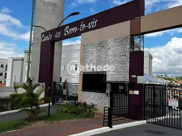 Apartamento com 41m² 2 quartos e 1 banheiro, à venda, no bairro Loteamento Residencial Parque dos Cantos em Campinas