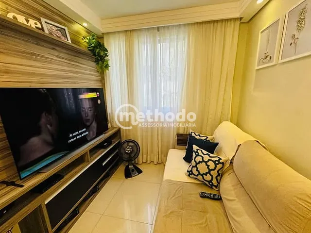 Apartamento com 48m² 2 quartos e 2 banheiros, à venda, no bairro Jardim Nova Europa em Campinas