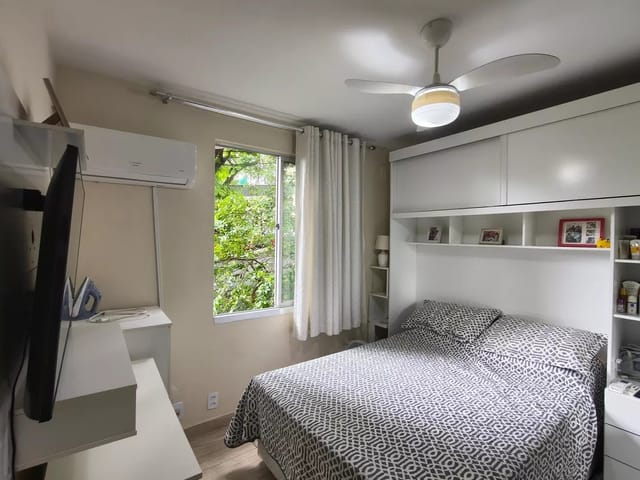 Apartamento com 52m² 2 quartos e 1 banheiro, à venda, no bairro Taquara em Rio de Janeiro