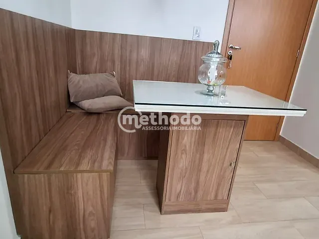 Apartamento com 50m² 2 quartos e 1 banheiro, à venda, no bairro Parque das Cachoeiras em Campinas