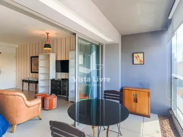 Apartamento com 41m² 1 quarto e 1 banheiro, à venda, no bairro Brooklin Paulista em São Paulo