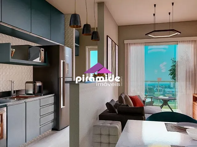 Apartamento com 56m² 2 quartos e 1 banheiro, à venda, no bairro Indaiá em Caraguatatuba