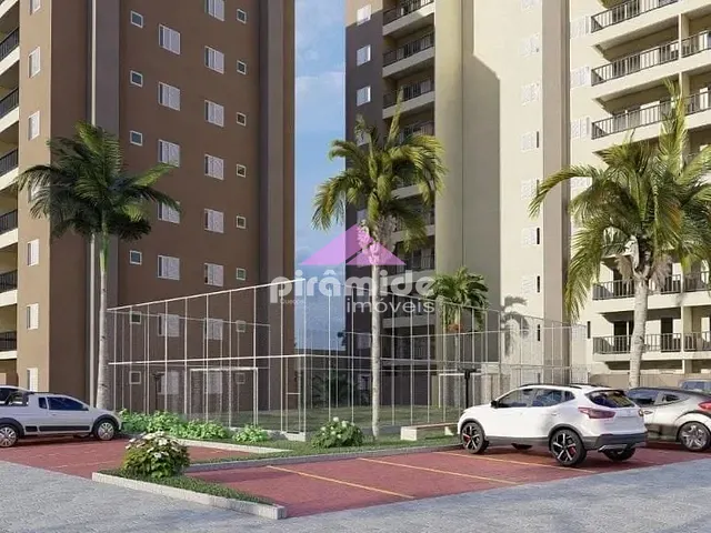 Apartamento com 56m² 2 quartos e 1 banheiro, à venda, no bairro Indaiá em Caraguatatuba