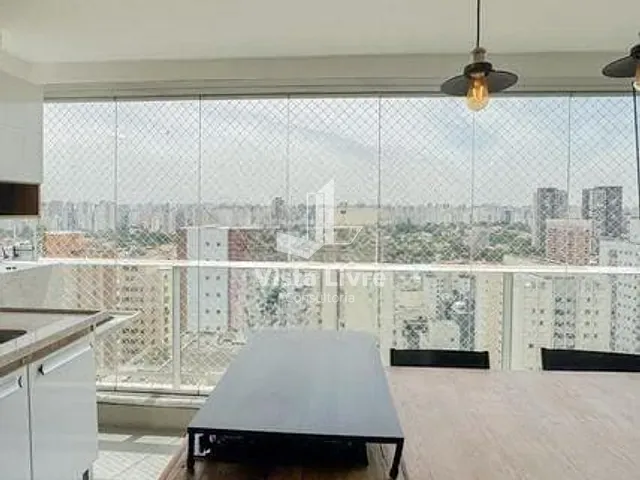 Apartamento com 52m² 1 quarto e 2 banheiros, à venda, no bairro Brooklin Paulista em São Paulo