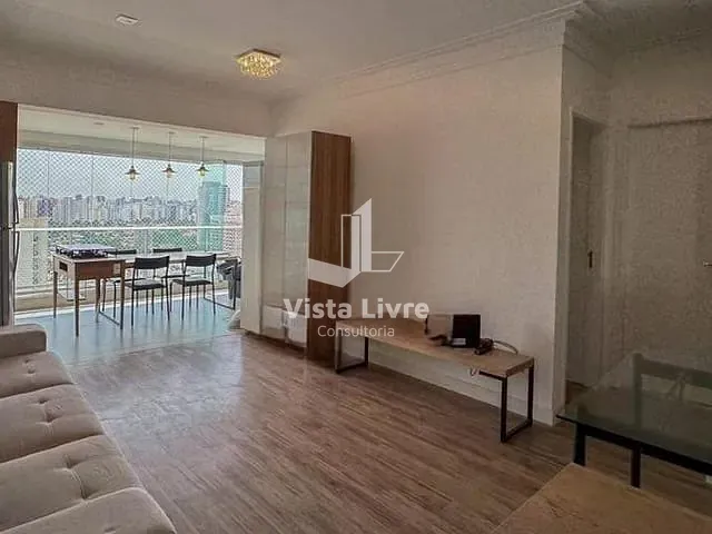 Apartamento com 52m² 1 quarto e 2 banheiros, à venda, no bairro Brooklin Paulista em São Paulo