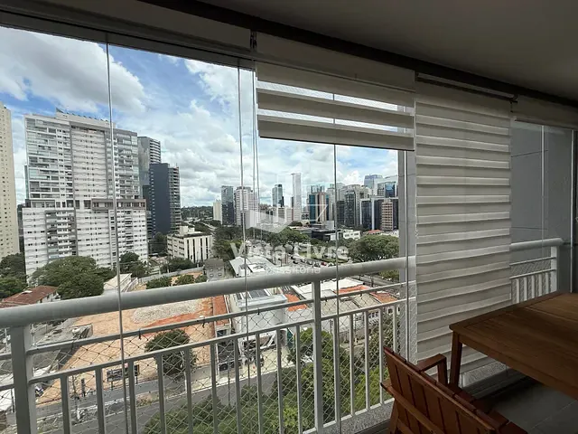 Apartamento com 45m² 1 quarto e 2 banheiros, à venda, no bairro Brooklin Paulista em São Paulo