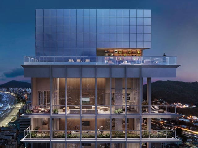 Apartamento com 286m² 4 quartos e 5 banheiros, à venda, no bairro Centro em Itapema