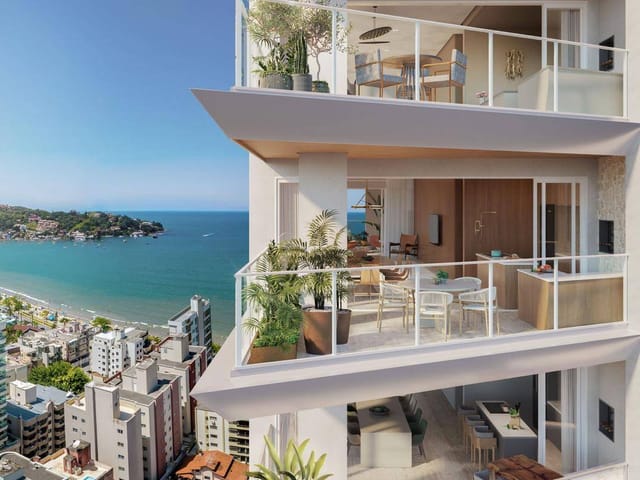 Apartamento com 286m² 4 quartos e 5 banheiros, à venda, no bairro Centro em Itapema