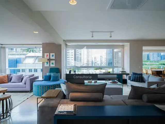 Apartamento com 225m² 3 quartos e 4 banheiros, à venda, no bairro Cidade Monções em São Paulo