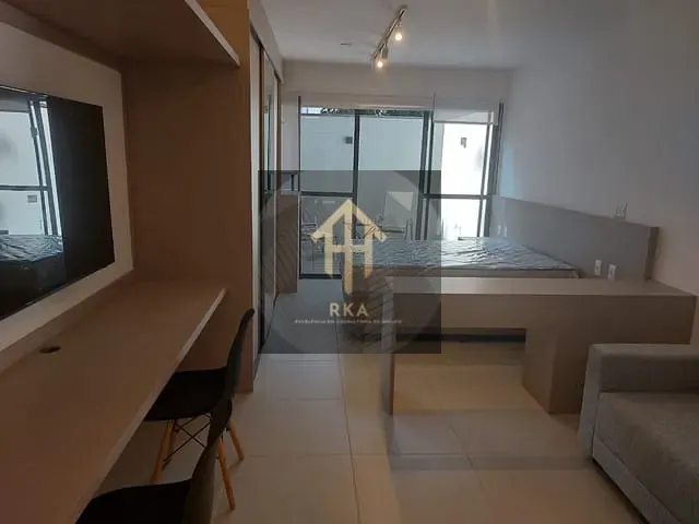 Apartamento 1 quarto e 1 banheiro, para alugar, no bairro Brooklin Paulista em São Paulo
