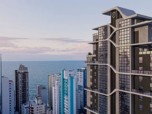Apartamento com 155m² 4 quartos e 5 banheiros, à venda, no bairro Centro em Balneário Camboriú