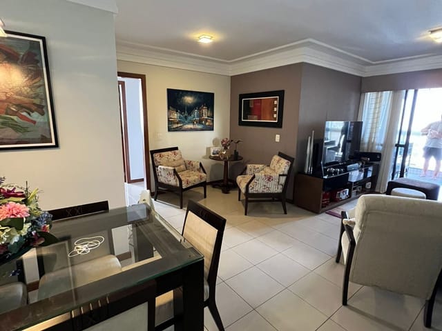 Foto do Apartamento - Apartamento à venda, 3 quartos Mata da Praia, direto ao clube e  vista mar | Vitoria Imóveis