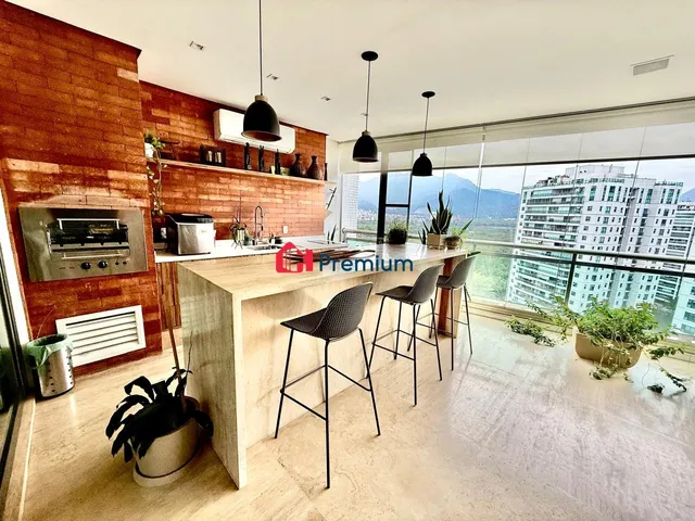 Apartamento 4 quartos e 6 banheiros, à venda, no bairro Barra da Tijuca em Rio de Janeiro