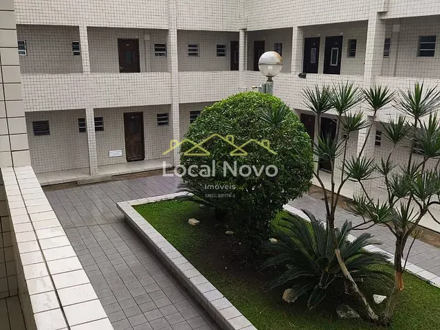 Apartamento 1 quarto e 1 banheiro, à venda, no bairro Centro em Mongaguá