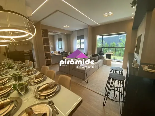 Apartamento com 62m² 2 quartos e 2 banheiros, à venda, no bairro Jardim Esplanada em São José dos Campos