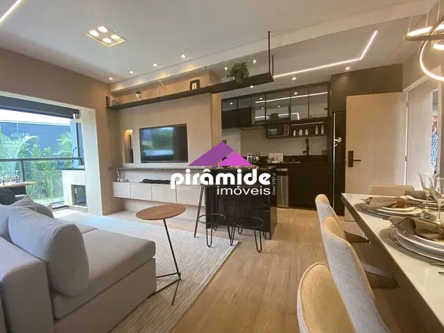Apartamento com 62m² 2 quartos e 2 banheiros, à venda, no bairro Jardim Esplanada em São José dos Campos