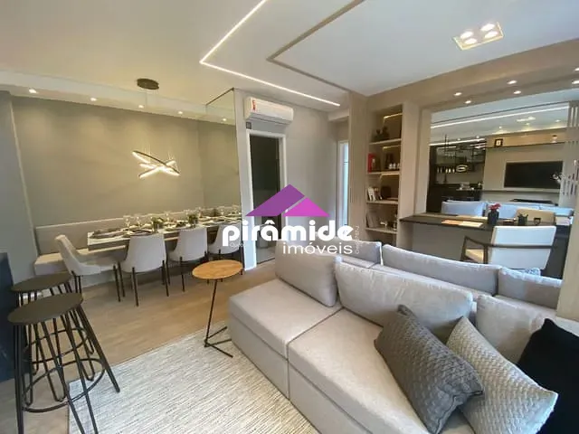 Apartamento com 62m² 2 quartos e 2 banheiros, à venda, no bairro Jardim Esplanada em São José dos Campos