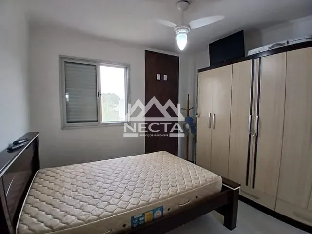 Apartamento com 83m² 2 quartos e 1 banheiro, para alugar, no bairro Balneário Recanto do Sol em Caraguatatuba