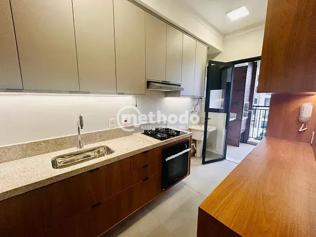Apartamento com 66m² 2 quartos e 2 banheiros, para alugar, no bairro Swiss Park em Campinas