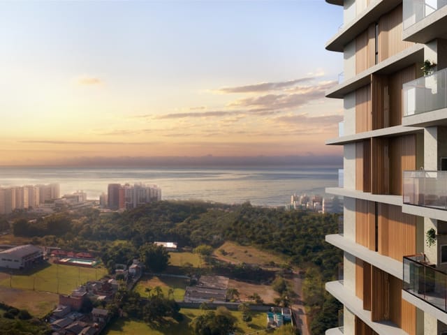 Apartamento com 93m² 2 quartos e 3 banheiros, à venda, no bairro Praia Brava de Itajaí em Itajaí