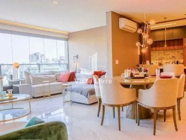 Apartamento com 103m² 2 quartos e 3 banheiros, à venda, no bairro Vila Olímpia em São Paulo