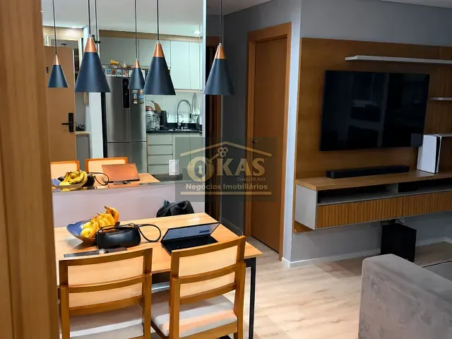 Apartamento 2 quartos e 1 banheiro, à venda, no bairro Vila Urupês em Suzano