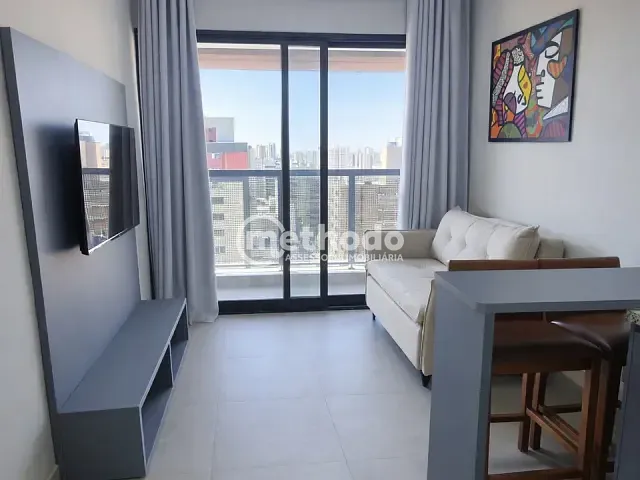 Apartamento com 40m² 1 quarto e 1 banheiro, para alugar, no bairro Botafogo em Campinas