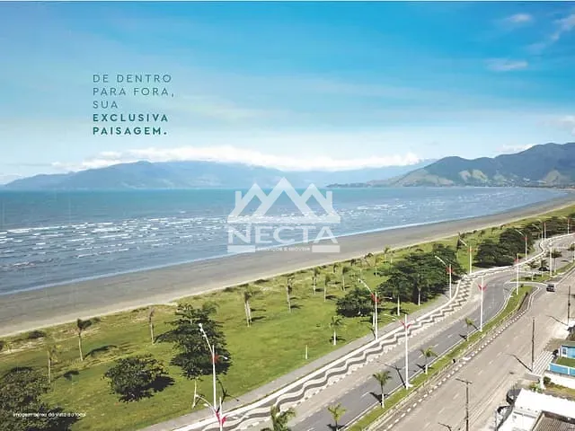 Apartamento com 1800m² 3 quartos e 2 banheiros, à venda, no bairro Indaiá em Caraguatatuba