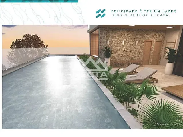 Apartamento com 1800m² 3 quartos e 2 banheiros, à venda, no bairro Indaiá em Caraguatatuba