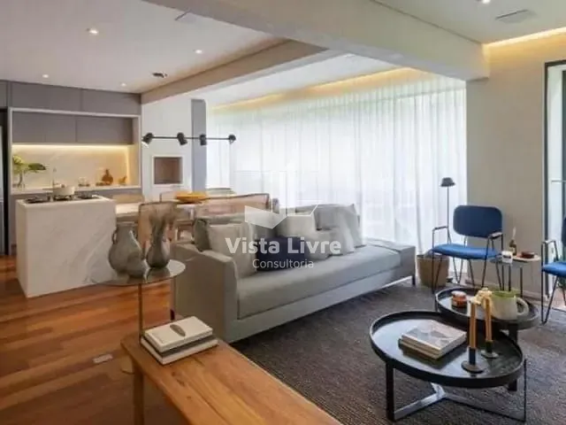 Apartamento com 105m² 2 quartos e 3 banheiros, à venda, no bairro Campo Belo em São Paulo