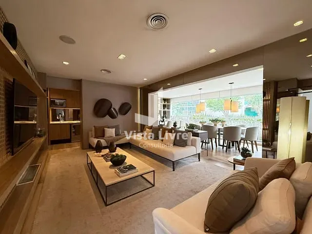 Apartamento com 127m² 3 quartos e 4 banheiros, à venda, no bairro Vila Anastácio em São Paulo