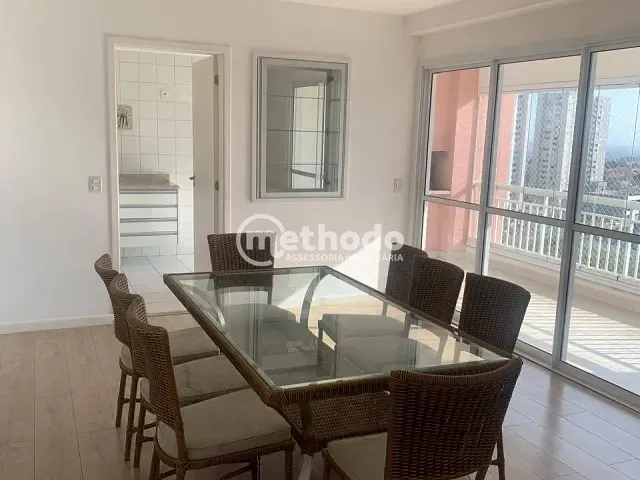 Apartamento com 89m² 3 quartos e 4 banheiros, para alugar, no bairro Parque Prado em Campinas
