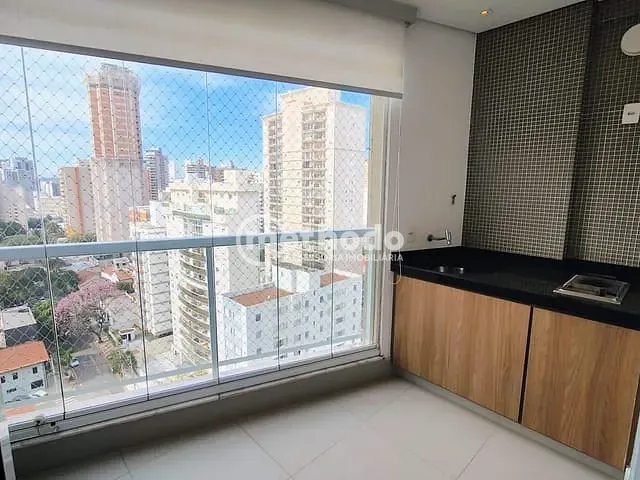 Apartamento com 55m² 1 quarto e 2 banheiros, para alugar, no bairro Cambuí em Campinas