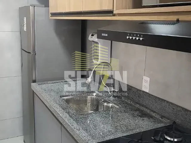 Apartamento com 46m² 2 quartos e 1 banheiro, para alugar, no bairro Parque Água Comprida em Bauru