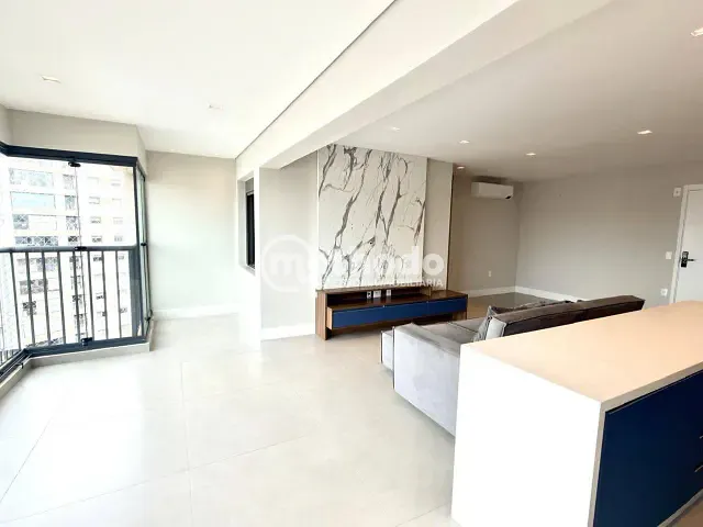 Apartamento com 107m² 3 quartos e 4 banheiros, para alugar, no bairro Jardim Brasil em Campinas