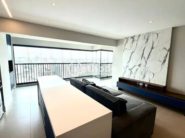 Apartamento com 107m² 3 quartos e 4 banheiros, para alugar, no bairro Jardim Brasil em Campinas