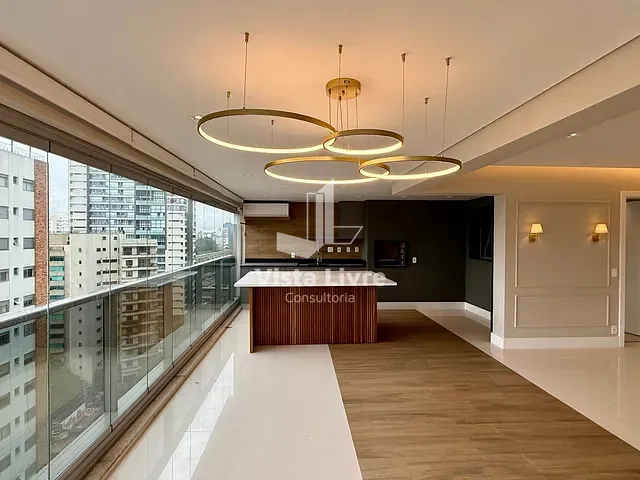 Apartamento com 192m² 3 quartos e 4 banheiros, à venda, no bairro Campo Belo em São Paulo