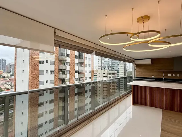 Apartamento com 192m² 3 quartos e 4 banheiros, à venda, no bairro Campo Belo em São Paulo