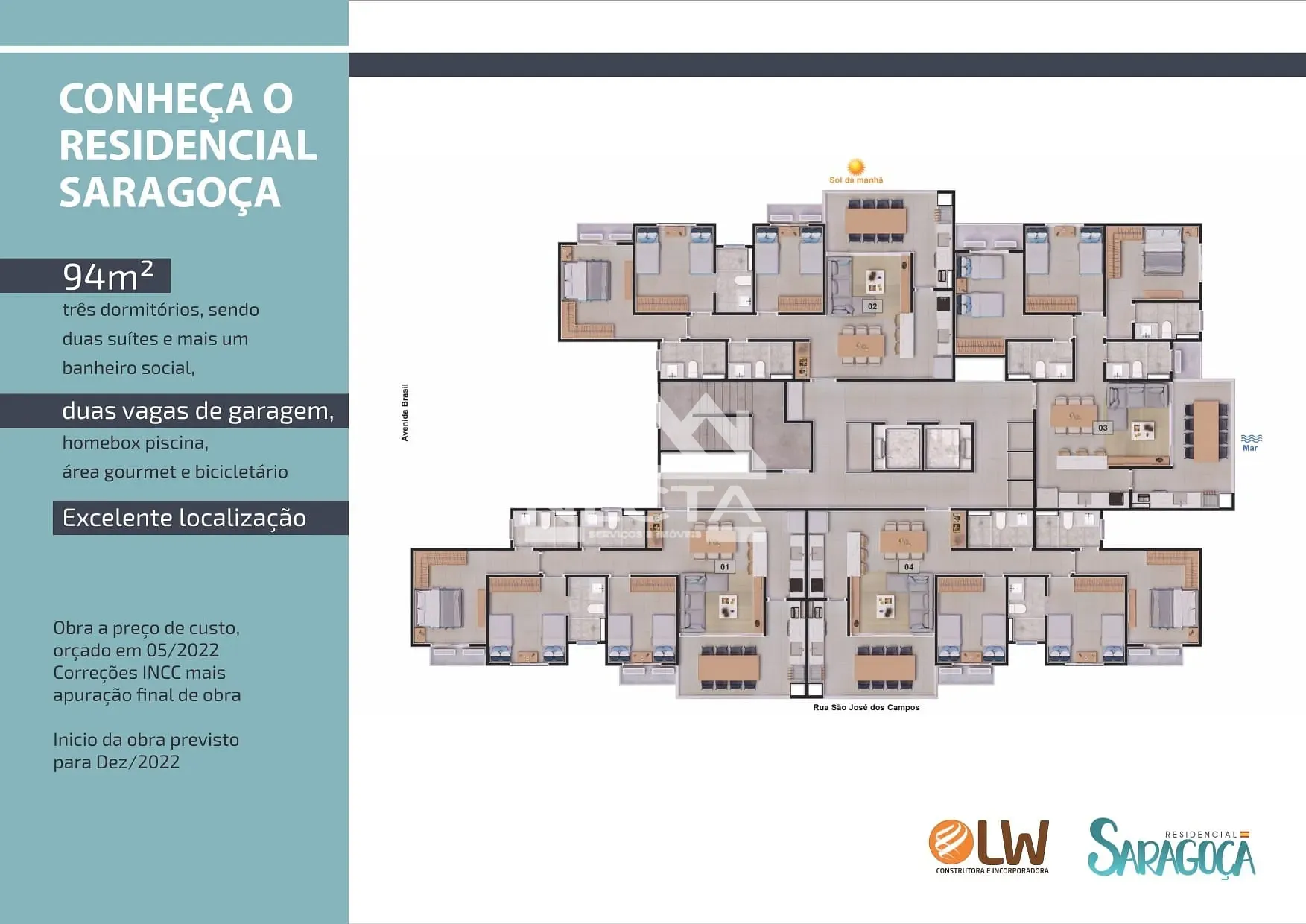 Apartamento, 3 quartos, 94 m² - Foto 2
