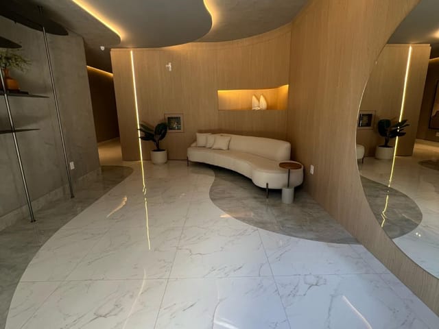 Apartamento com 73m² 2 quartos e 3 banheiros, à venda, no bairro Balneário Pereque em Porto Belo