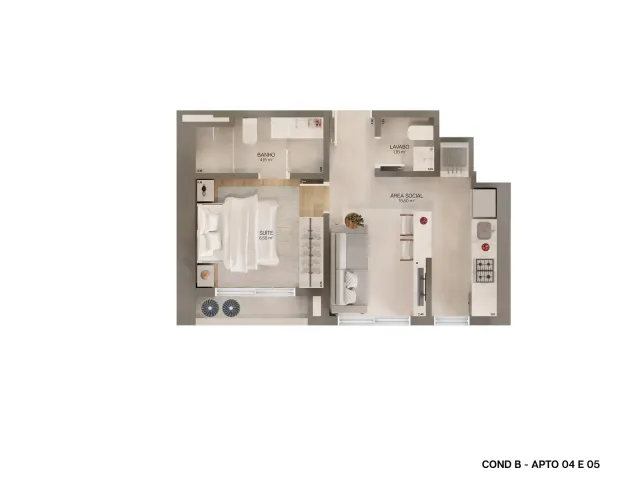 Foto do Apartamento - Apartamento à venda, Pereque, Porto Belo, SC | Interpraias Imóveis